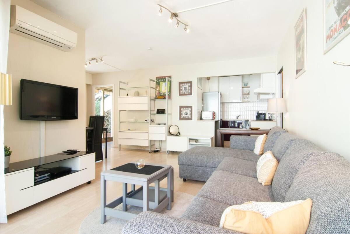 Elegant Apt W/2 Terraces/Mins To Beach & Shops Antibes Eksteriør bilde