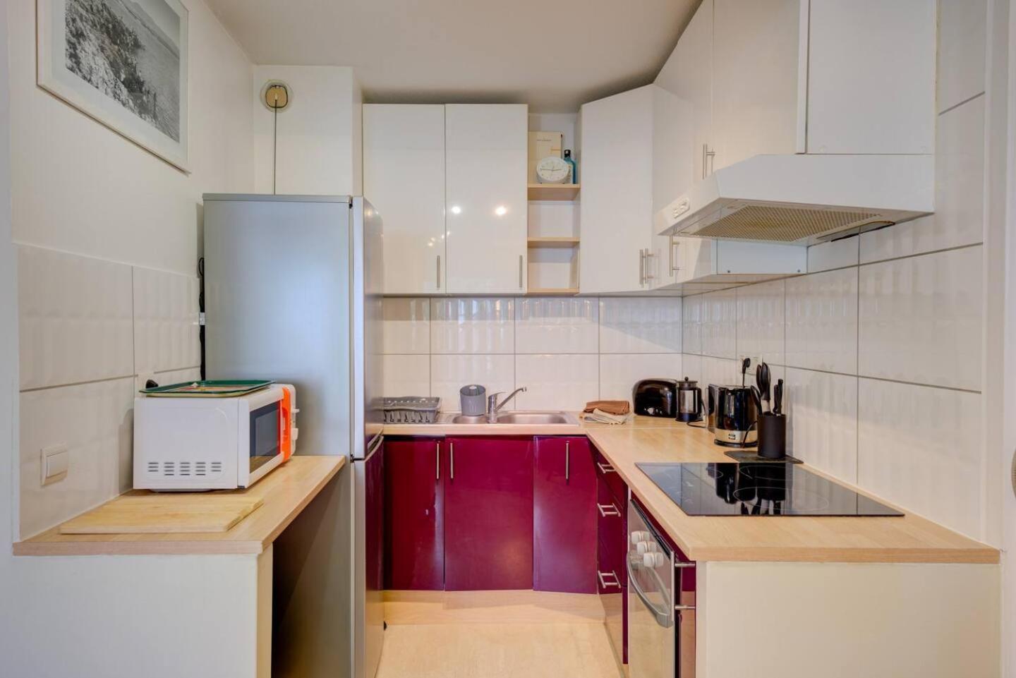 Elegant Apt W/2 Terraces/Mins To Beach & Shops Antibes Eksteriør bilde